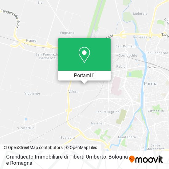 Mappa Granducato Immobiliare di Tiberti Umberto