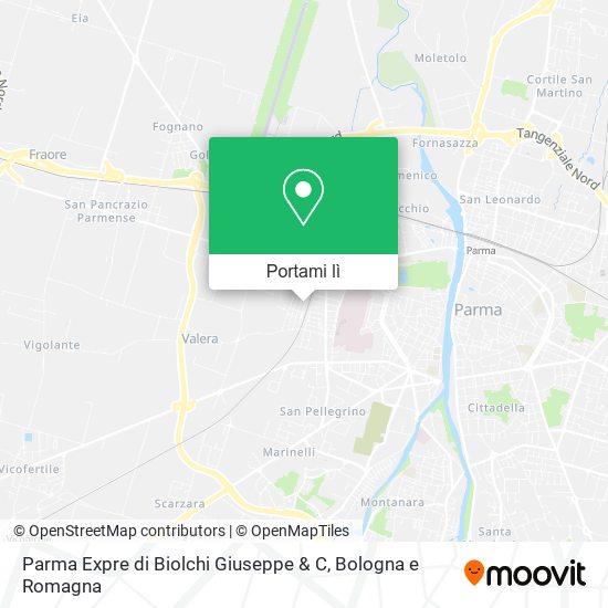 Mappa Parma Expre di Biolchi Giuseppe & C
