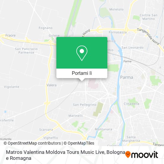 Mappa Matros Valentina Moldova Tours Music Live