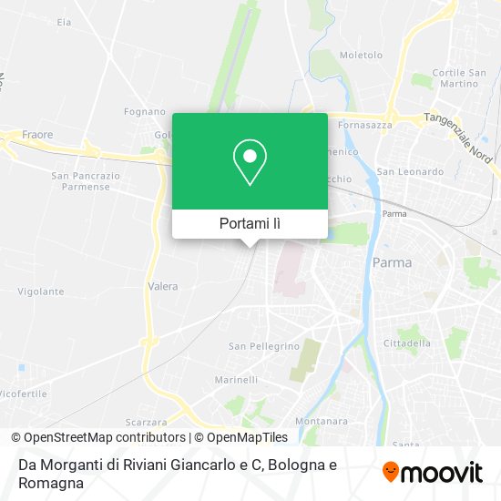 Mappa Da Morganti di Riviani Giancarlo e C