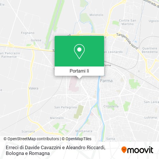 Mappa Erreci di Davide Cavazzini e Aleandro Riccardi