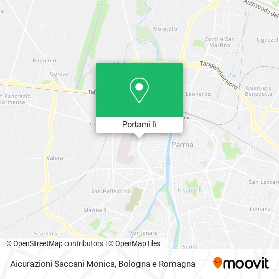 Mappa Aicurazioni Saccani Monica