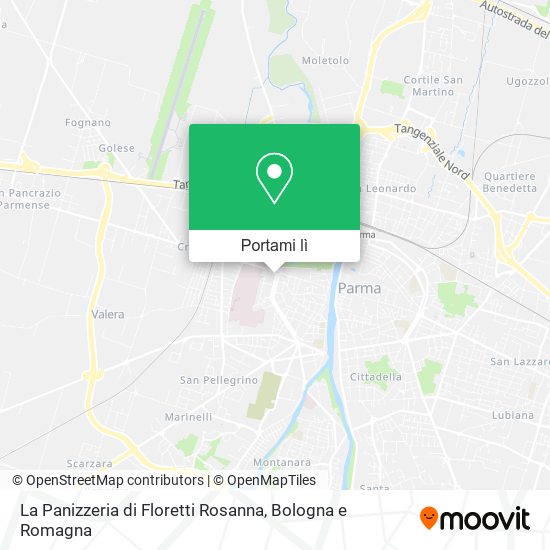 Mappa La Panizzeria di Floretti Rosanna