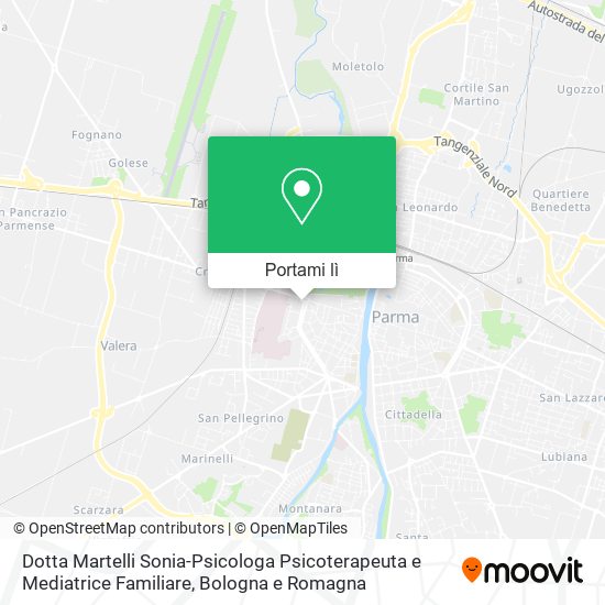 Mappa Dotta Martelli Sonia-Psicologa Psicoterapeuta e Mediatrice Familiare