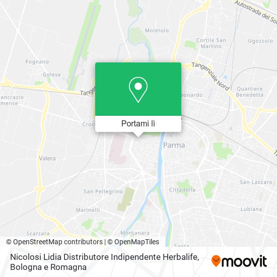 Mappa Nicolosi Lidia Distributore Indipendente Herbalife