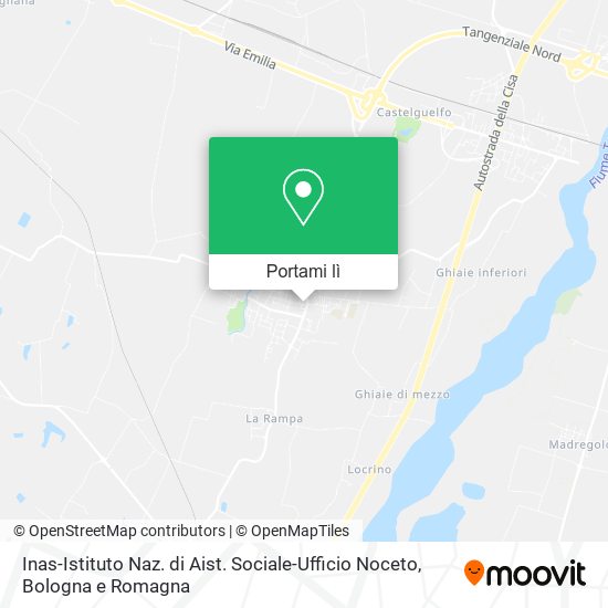 Mappa Inas-Istituto Naz. di Aist. Sociale-Ufficio Noceto