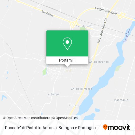 Mappa Pancafe' di Pistritto Antonia