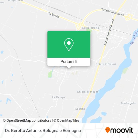 Mappa Dr. Beretta Antonio