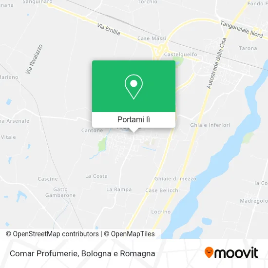 Mappa Comar Profumerie