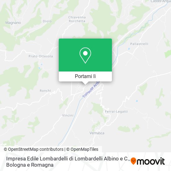 Mappa Impresa Edile Lombardelli di Lombardelli Albino e C.