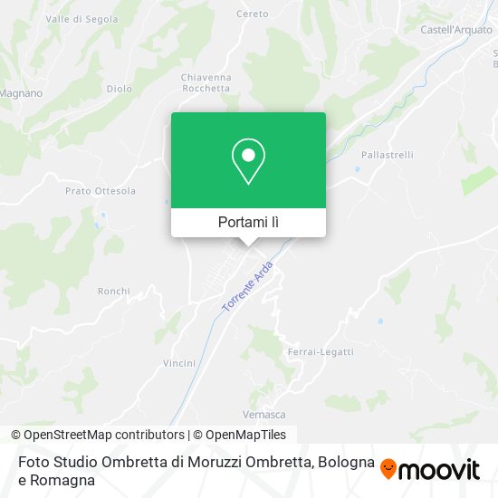 Mappa Foto Studio Ombretta di Moruzzi Ombretta