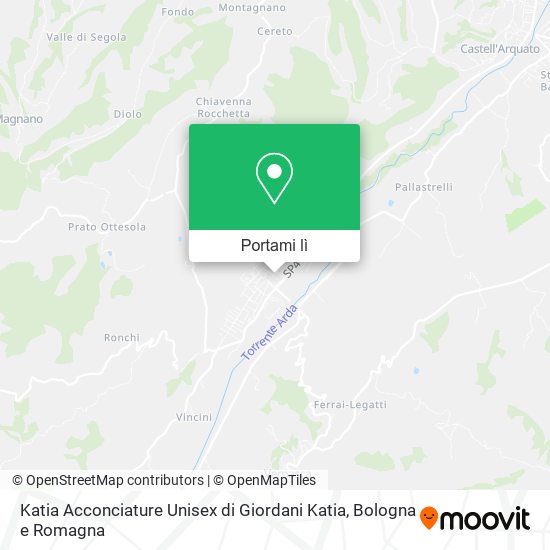 Mappa Katia Acconciature Unisex di Giordani Katia