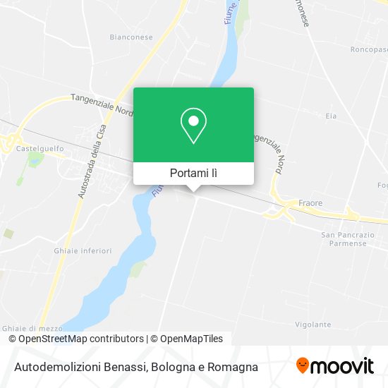 Mappa Autodemolizioni Benassi