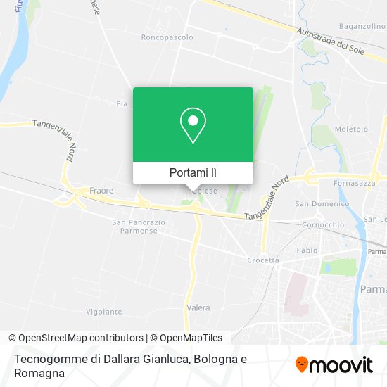 Mappa Tecnogomme di Dallara Gianluca