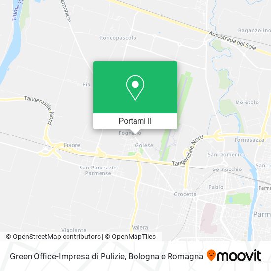 Mappa Green Office-Impresa di Pulizie