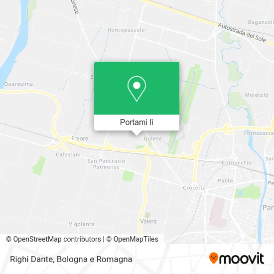 Mappa Righi Dante