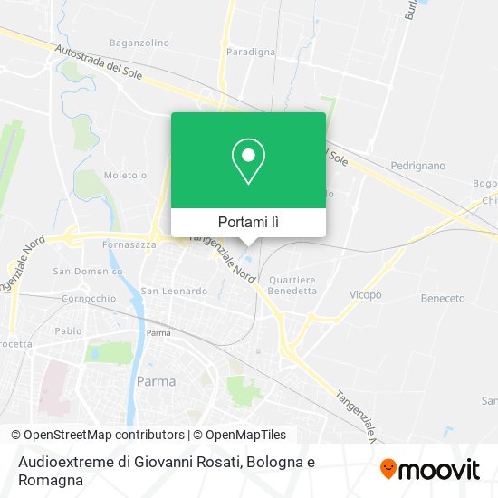 Mappa Audioextreme di Giovanni Rosati