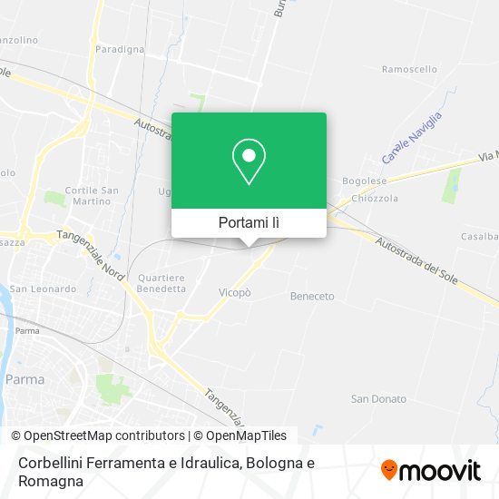 Mappa Corbellini Ferramenta e Idraulica