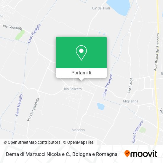 Mappa Dema di Martucci Nicola e C.
