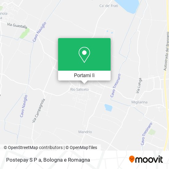 Mappa Postepay S P a