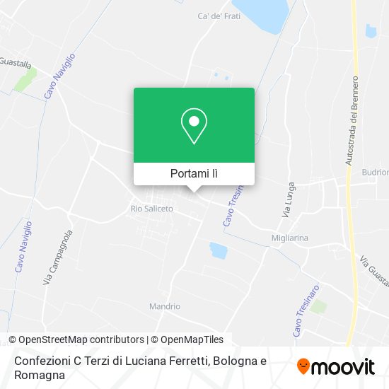 Mappa Confezioni C Terzi di Luciana Ferretti