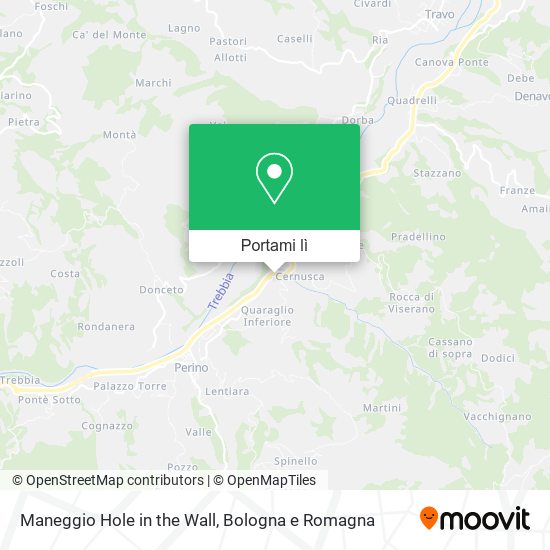 Mappa Maneggio Hole in the Wall