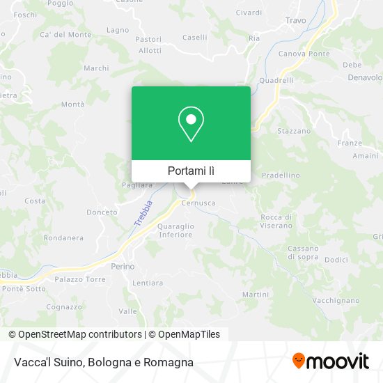 Mappa Vacca'l Suino