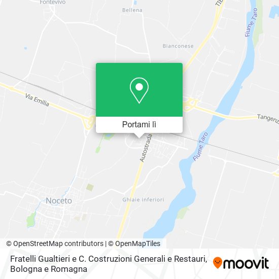 Mappa Fratelli Gualtieri e C. Costruzioni Generali e Restauri