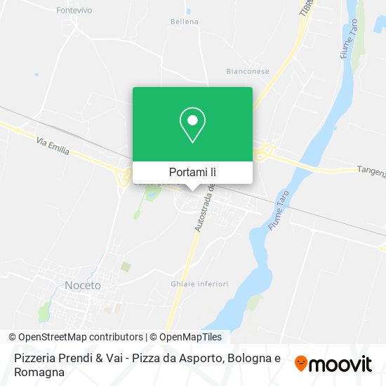 Mappa Pizzeria Prendi & Vai - Pizza da Asporto