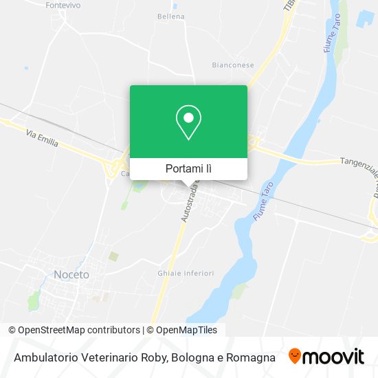 Mappa Ambulatorio Veterinario Roby