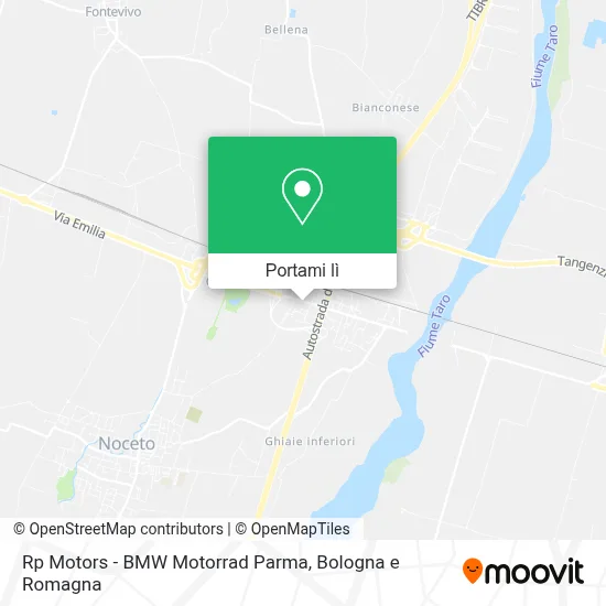 Mappa Rp Motors - BMW Motorrad Parma