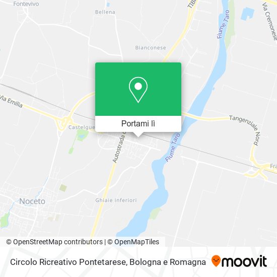 Mappa Circolo Ricreativo Pontetarese