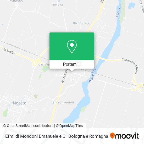 Mappa Efm. di Mondoni Emanuele e C.
