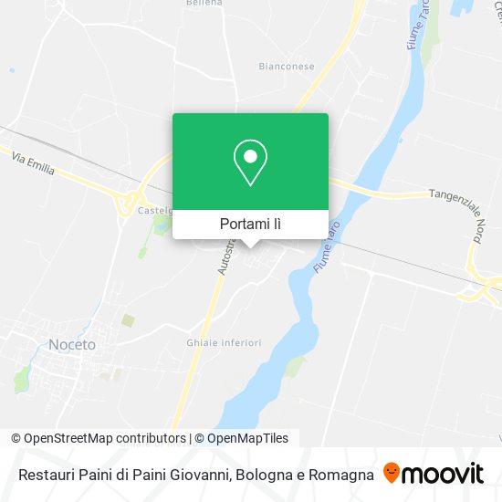 Mappa Restauri Paini di Paini Giovanni