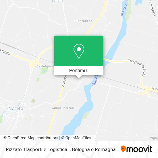 Mappa Rizzato Trasporti e Logistica .