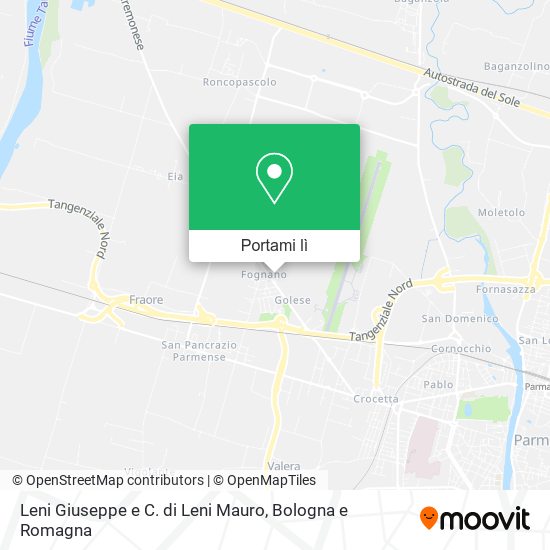 Mappa Leni Giuseppe e C. di Leni Mauro