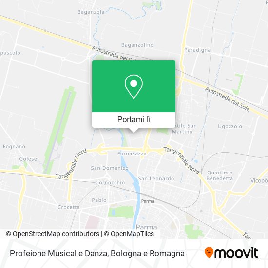 Mappa Profeione Musical e Danza