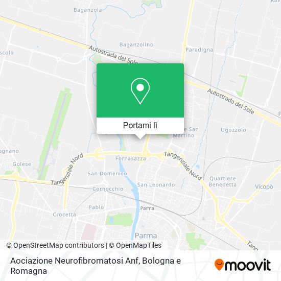 Mappa Aociazione Neurofibromatosi Anf