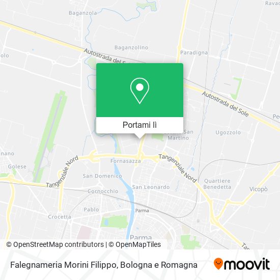 Mappa Falegnameria Morini Filippo