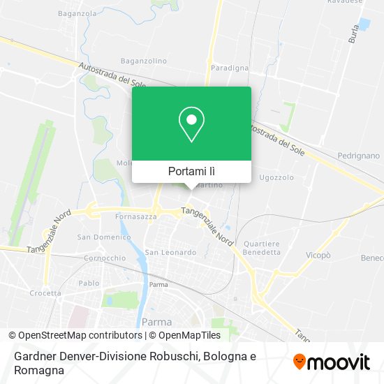 Mappa Gardner Denver-Divisione Robuschi