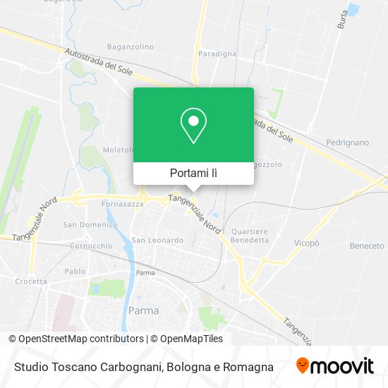 Mappa Studio Toscano Carbognani