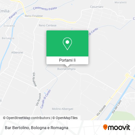 Mappa Bar Bertolino