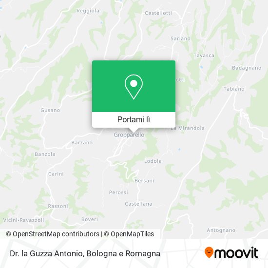 Mappa Dr. la Guzza Antonio