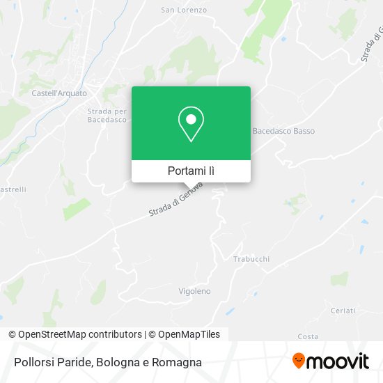 Mappa Pollorsi Paride
