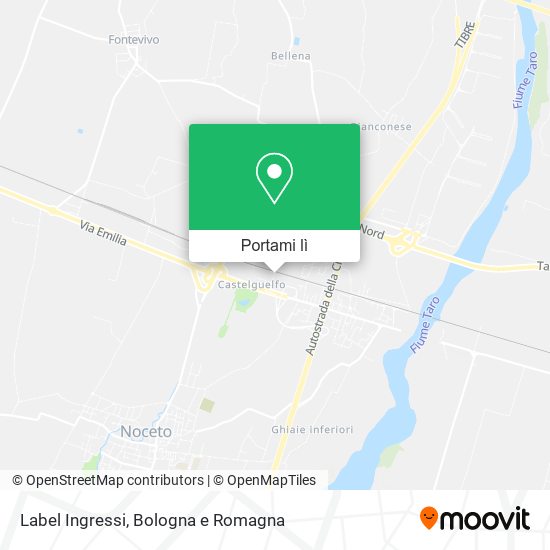 Mappa Label Ingressi