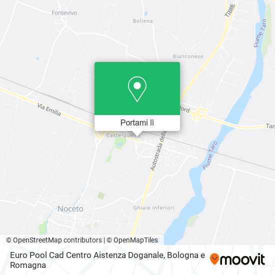Mappa Euro Pool Cad Centro Aistenza Doganale