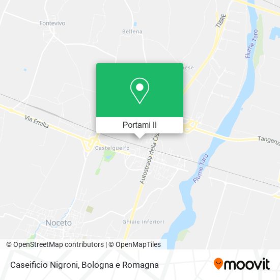 Mappa Caseificio Nigroni