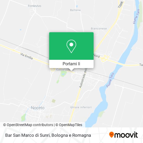Mappa Bar San Marco di Sunri
