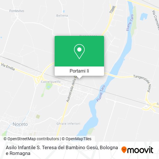 Mappa Asilo Infantile S. Teresa del Bambino Gesù
