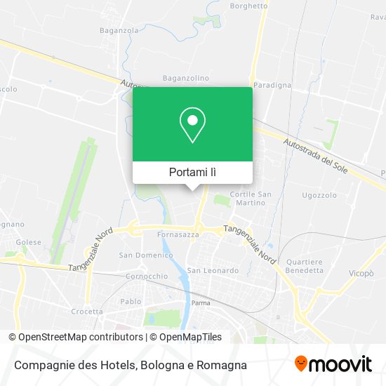 Mappa Compagnie des Hotels